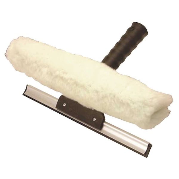 10 in. Combination Window Squeegee and Washer